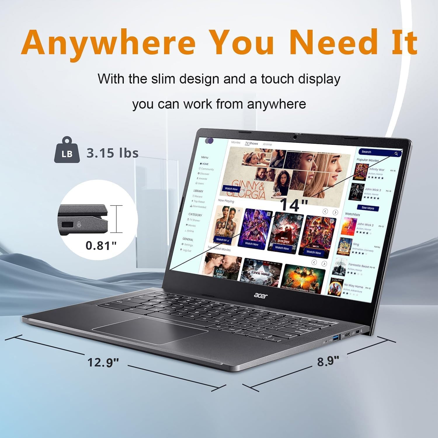 Amazon.co.jp: acer Chromebook Plus 514 ノートパソコン Google AI